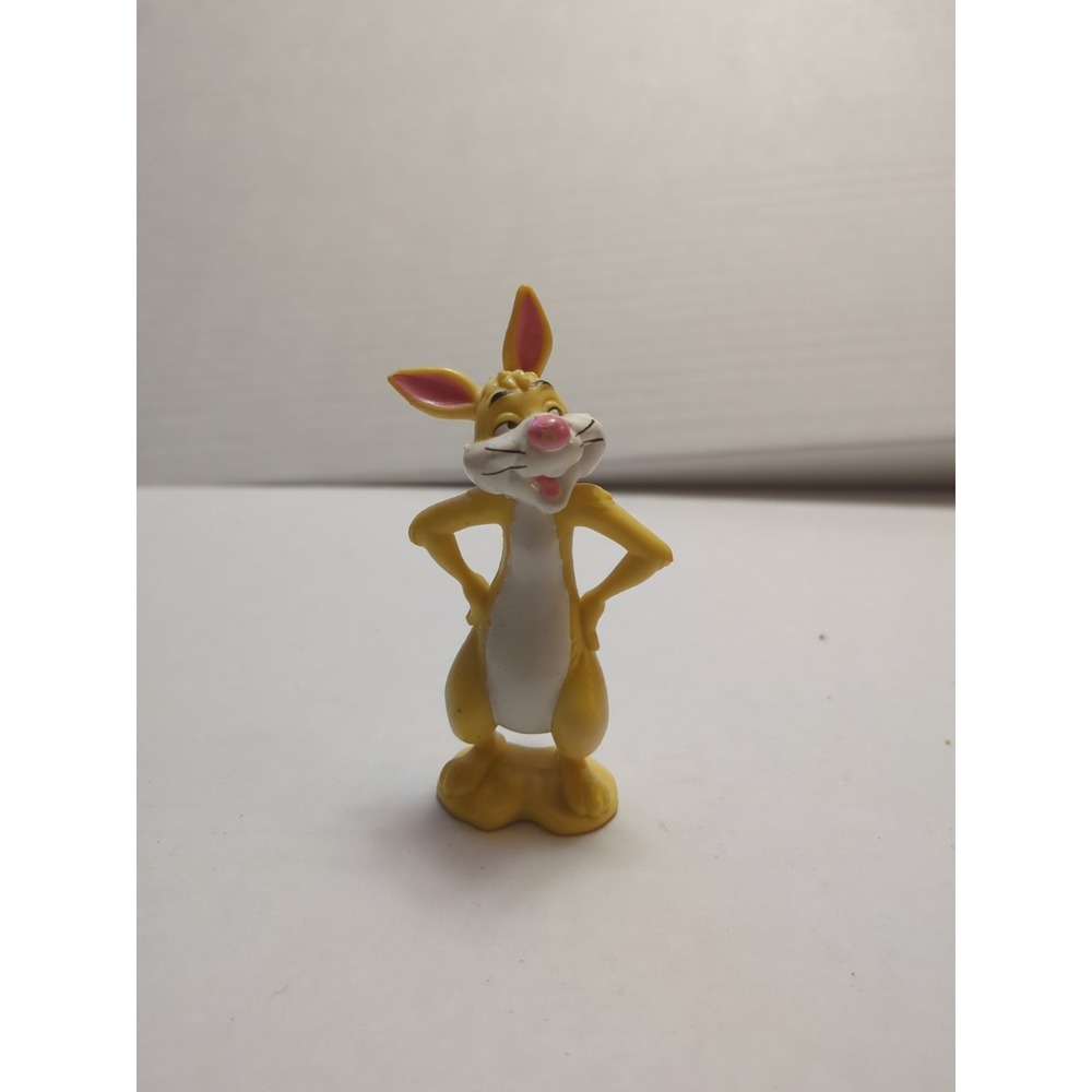 Vintage Disney Winnie the Pooh "Rabbit" PVC Figure Cake Topper Toy 3.5"